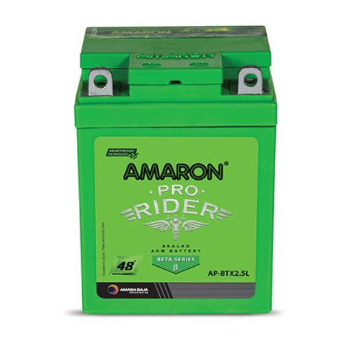AMARON PRO Bike Rider 2 Wheeler Battery - 12APBTX25 (ABR-PR-12APBTX25)